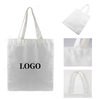 12 Oz. Polyester-Cotton Canvas Tote Bags